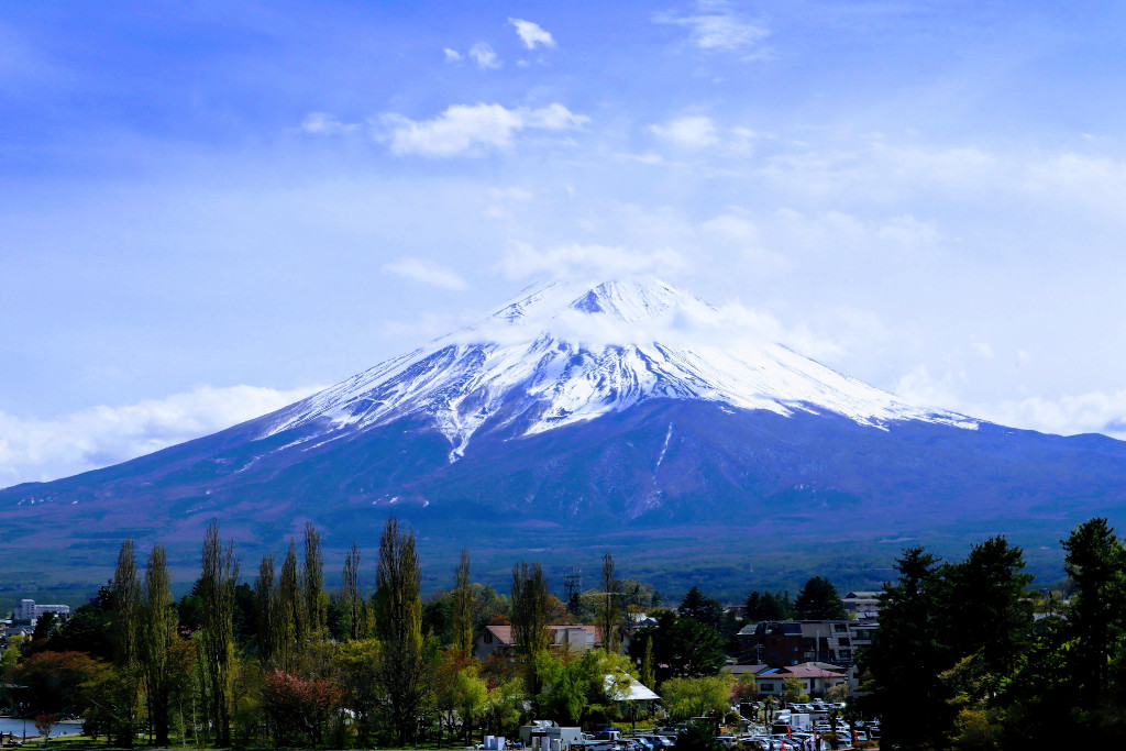 Photo of Mt. Fuji made in my stay