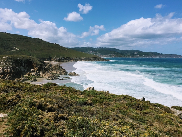 A picture of the beach