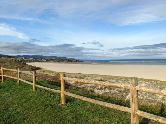 The view from the beach here is awesome