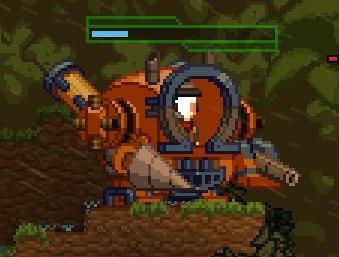 My mech in Starbound